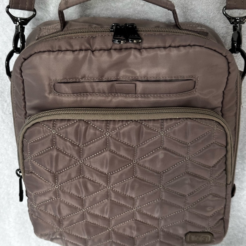 NWOT Lug Ranger Crossbody Bag. Color is a beautiful Sand Taupe.